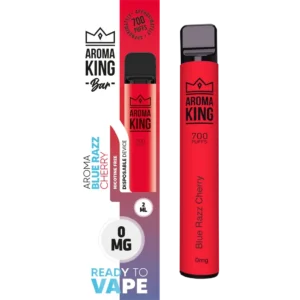 Aroma King E-Shisha Blue Razz Cherry 0mg