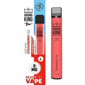 Aroma King E-Shisha Strawberry Ice 0mg