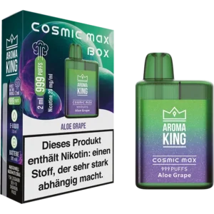 Aroma King Cosmic Max Box Aloe Grape 20mg