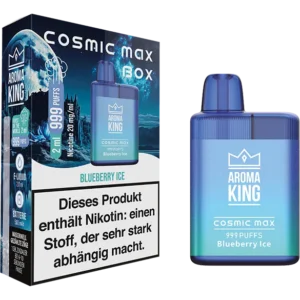 Aroma King Cosmic Max Box Blueberry Ice 20mg