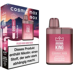 Aroma King Cosmic Max Box Peach Kiwi Honeydew 20mg