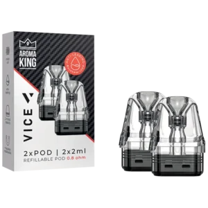 Aroma King VICE 2× refillable Pod 0.8 Ohm